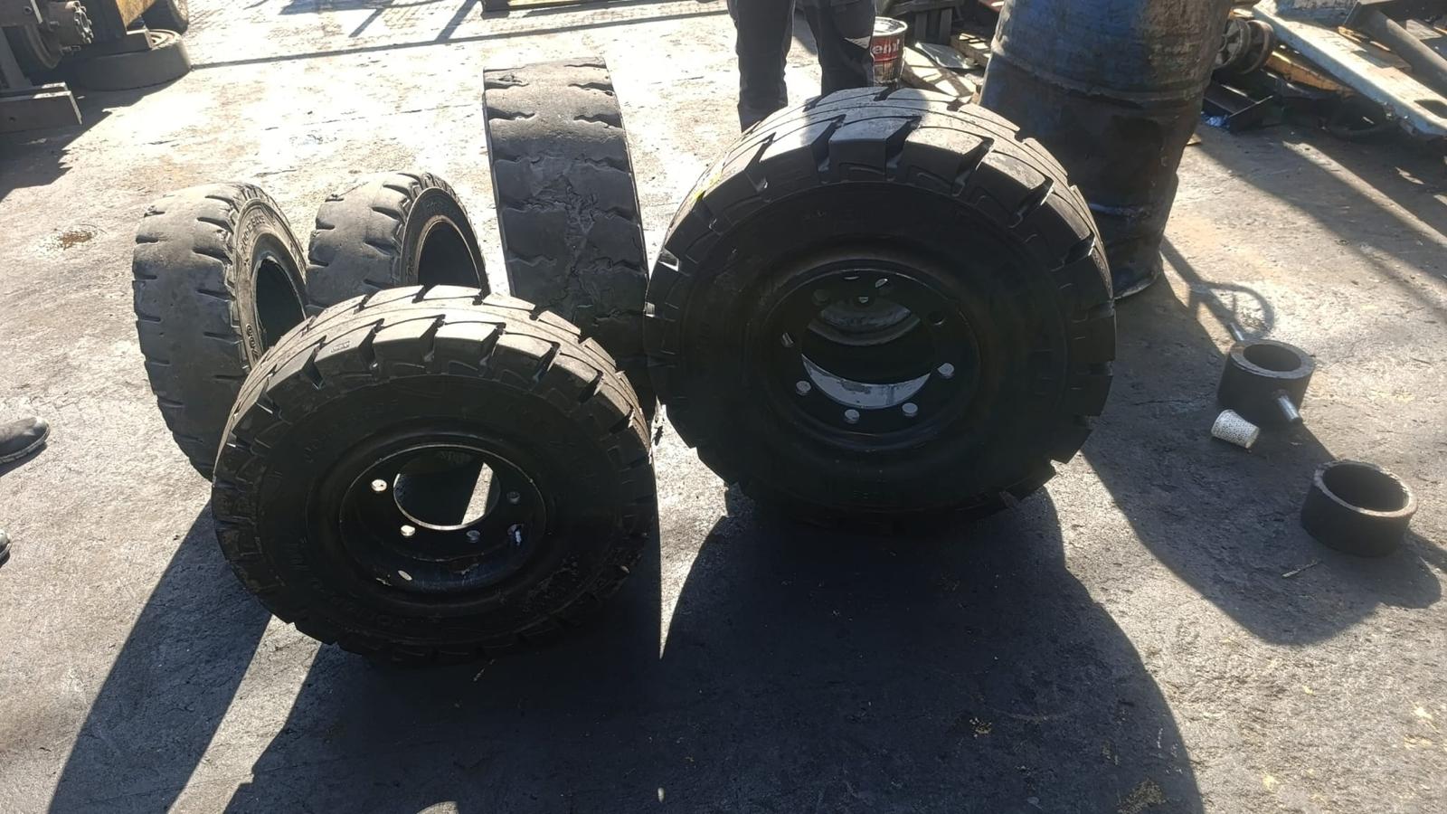 Forklift Lastik Pres ve Satış