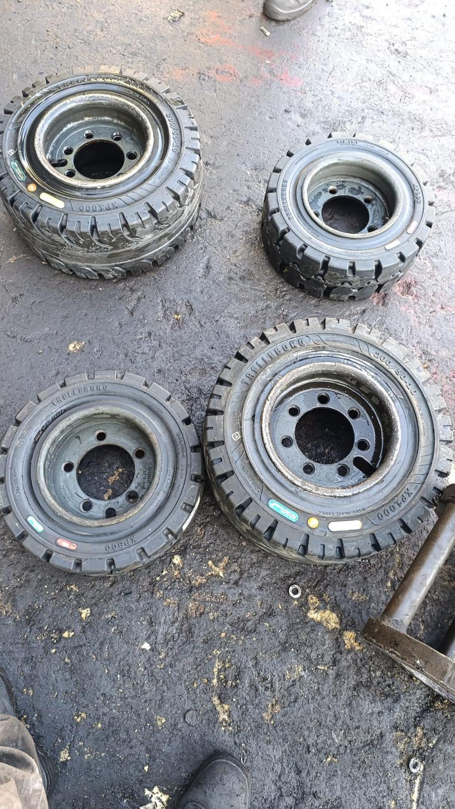 Forklift Lastik Pres ve Satış